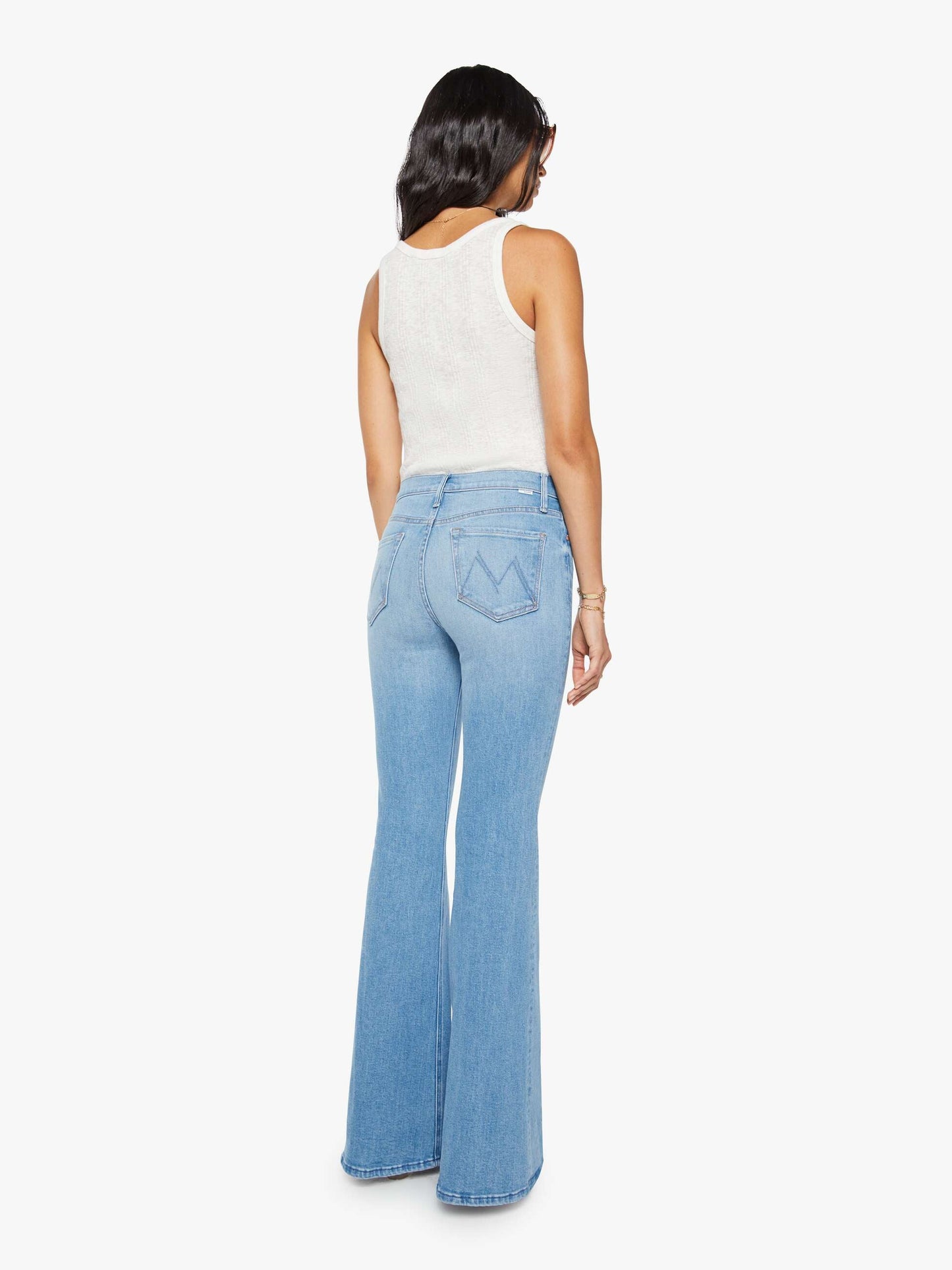 MOTHER The Doozy Flare Jeans in Room Service