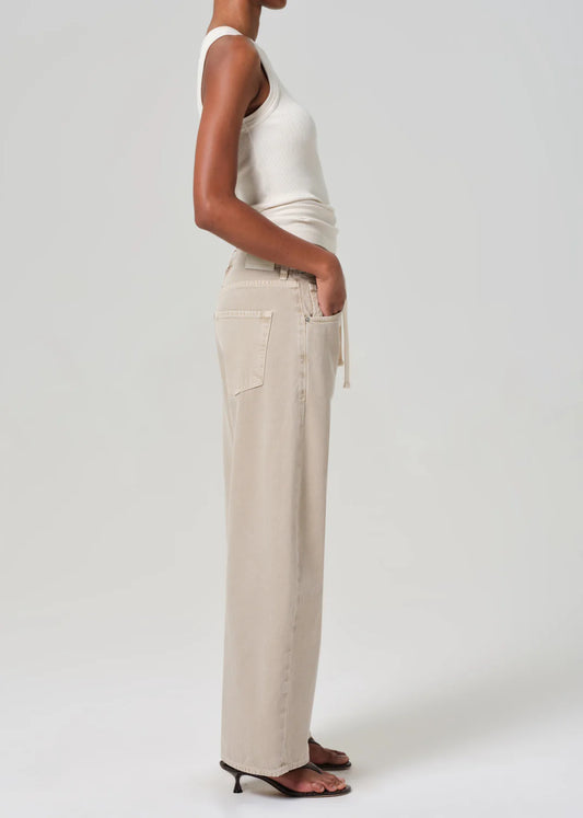 Citizens of Humanity Brynn Drawstring Trousers in Burnished Quartz