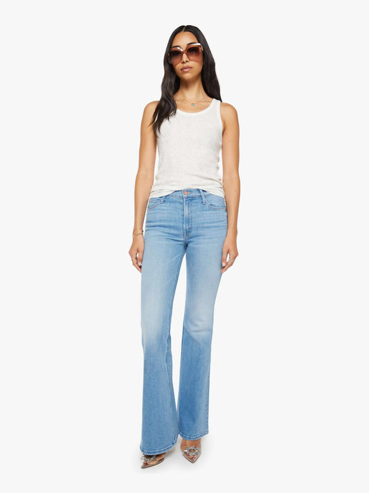 MOTHER The Doozy Flare Jeans in Room Service