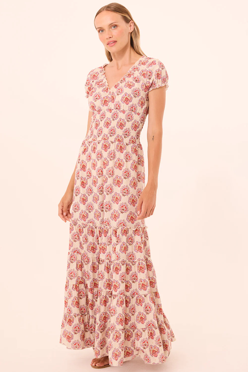 Misa Los Angeles JUDITH DRESS Paisley Block