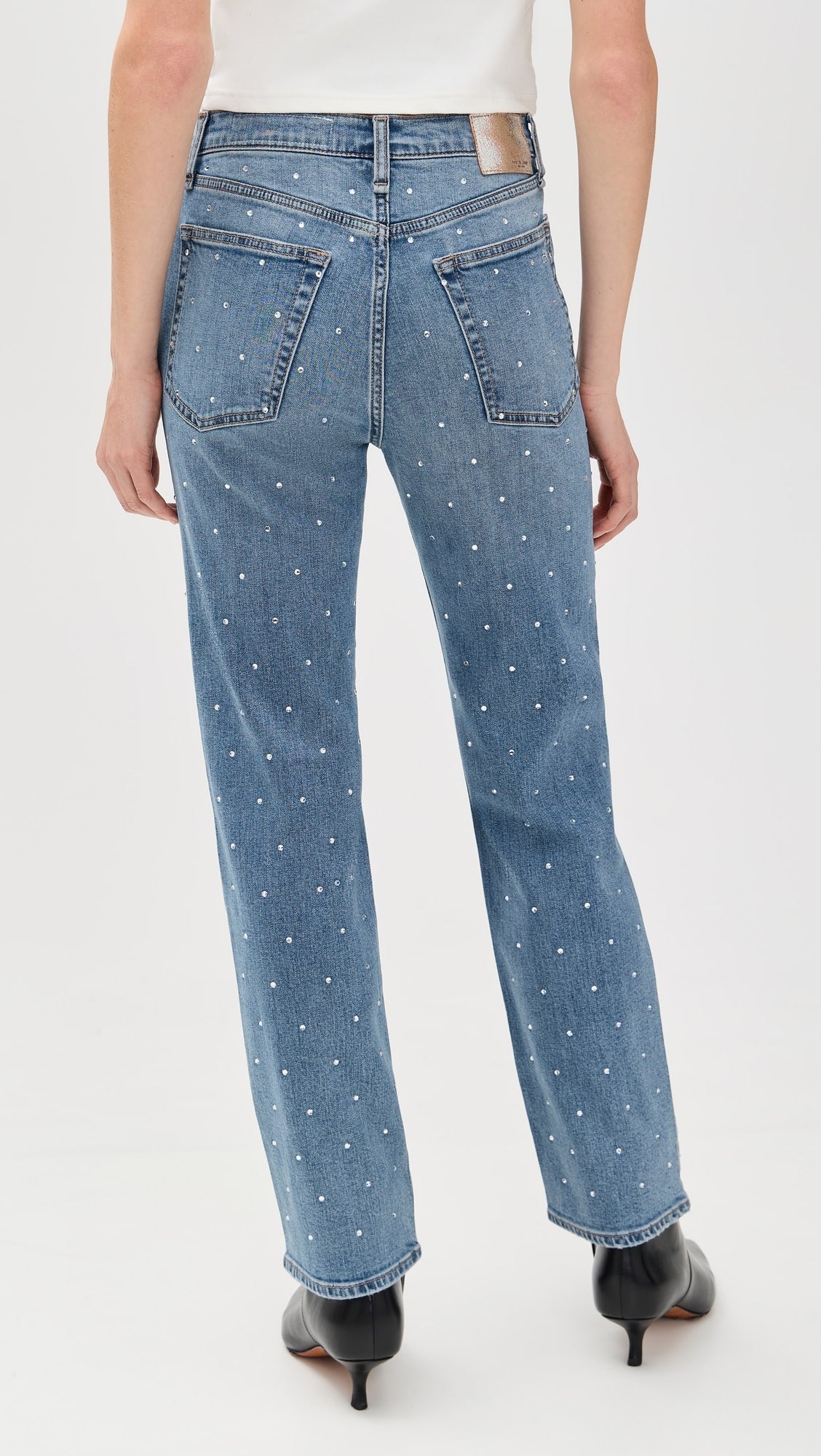 Rag & Bone Harlow Ankle Jeans in Orian Jewel
