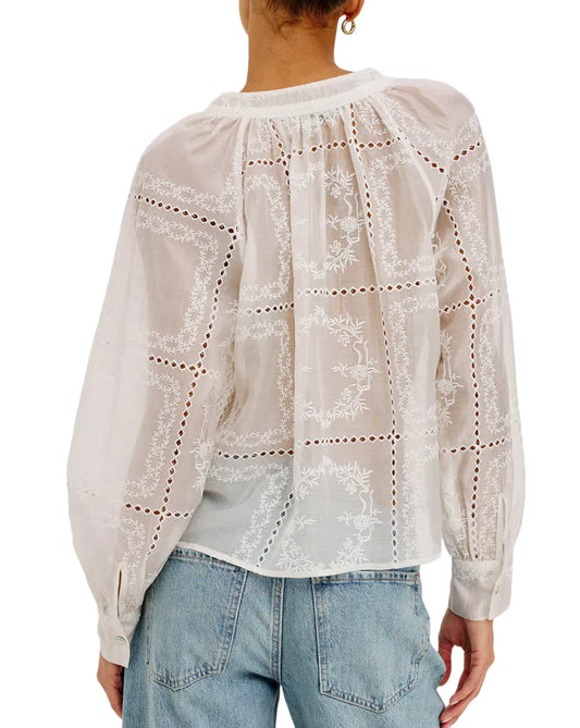 RAILS Francine Blouse in Ivory Handkerchief